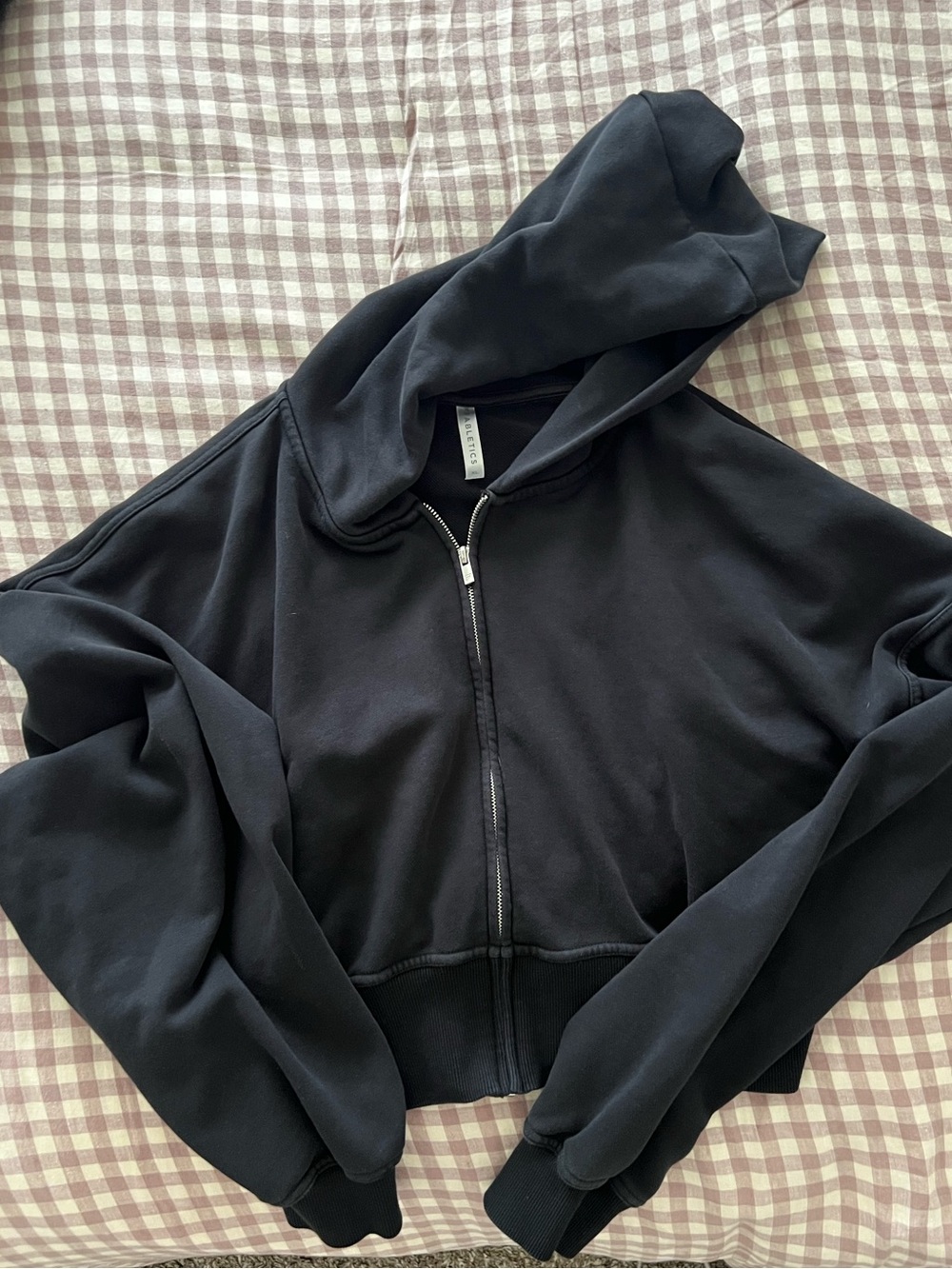 Fabletics Cropped Zip Up Hoodie